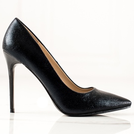 Goodin talons hauts à la mode le noir 1