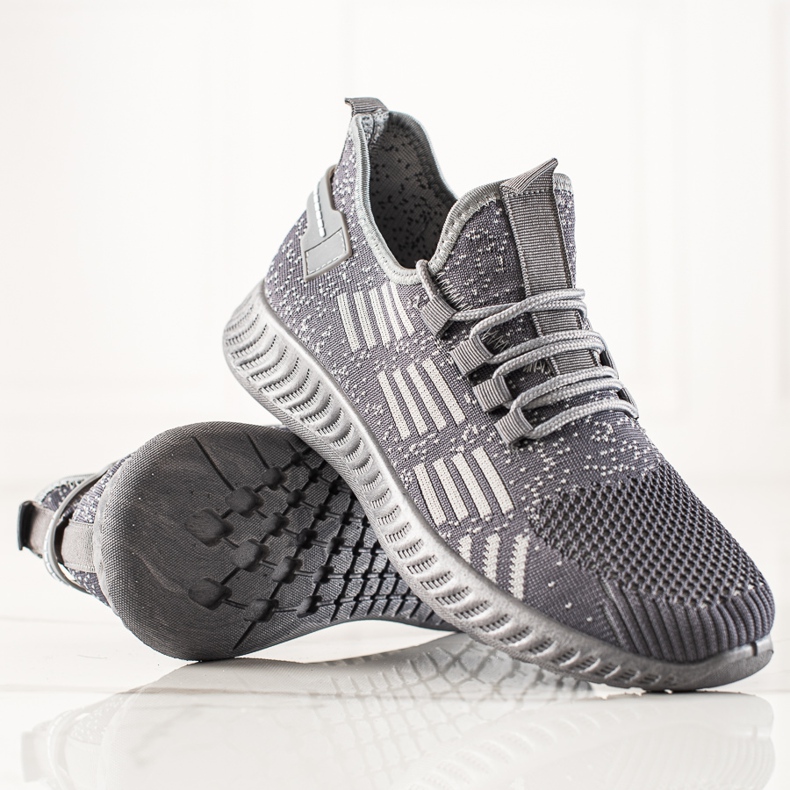 TRENDI Chaussures de sport légères pour hommes gris 1