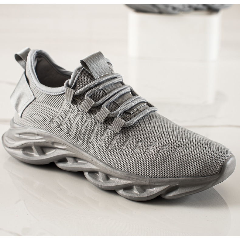 TRENDI Chaussures de sport à la mode pour hommes gris 2