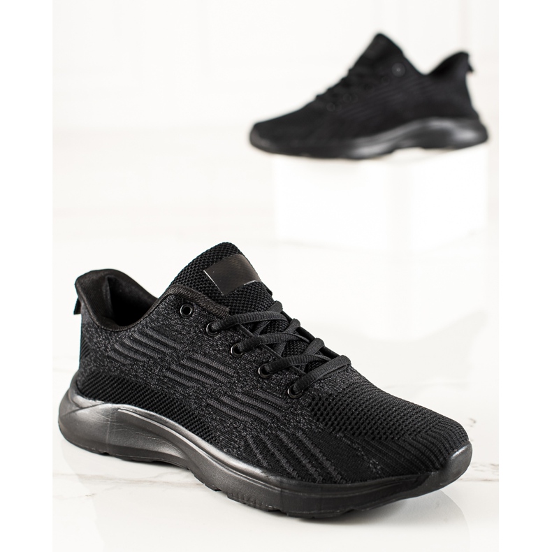 TRENDI Chaussures de sport noires classiques le noir 1