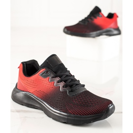 TRENDI Chaussures de sport pour hommes rouge 1