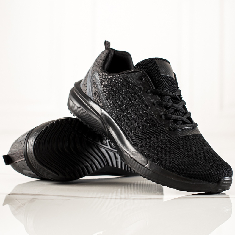 TRENDI Chaussures de sport performantes pour hommes le noir 1