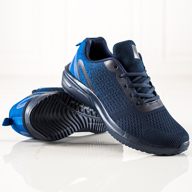 TRENDI Chaussures de sport performantes pour hommes bleu marine bleu 1