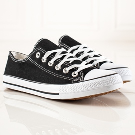 TRENDI Baskets homme noir 1