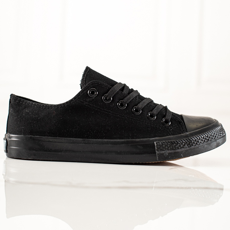TRENDI Baskets homme noir 2