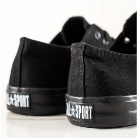 TRENDI Baskets homme noir 1