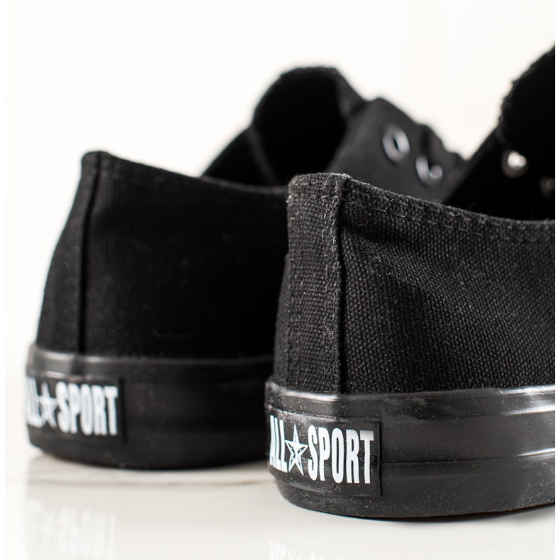 TRENDI Baskets homme noir 1