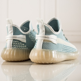 TRENDI Baskets confortables pour hommes vert 2