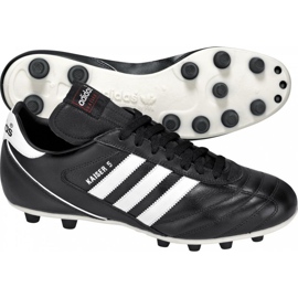 Chaussures de foot Adidas Kaiser 5 Liga Fg 033201 noir noir 1
