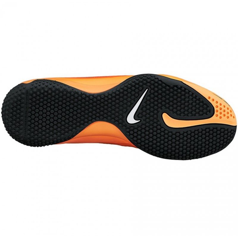 Chaussures d'intérieur Nike Hypervenom Phelon Ic Jr 599811-800 multicolore oranges et rouges 1
