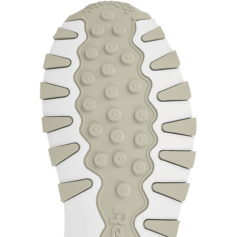 Chaussures Reebok Classic Leather M 2214 blanche gris 1