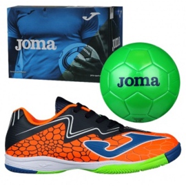 Chaussures d'intérieur Joma Super Copa In Jr SCJS.808.IN noir bleu orange vert orange 1