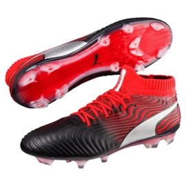 Chaussures de football Puma One 18.1 Syn Fg M 104869 01 multicolore le noir 1