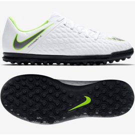 Chaussures de football Nike Hypervenom Phantomx 3 Club Tf Jr AJ3790-107 multicolore blanc 1