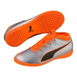 Chaussures d'intérieur Puma One 4 Syn It Jr 104783 01 multicolore argent 3