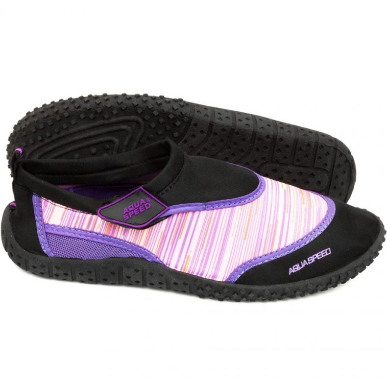Chaussures de plage Aqua-Speed ​​2A multicolore le noir 1