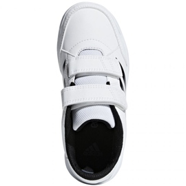 Chaussures Adidas AltaSport Cf Jr D96830 blanche 1 Chaussures Adidas AltaSport Cf Jr D96830 blanche 1