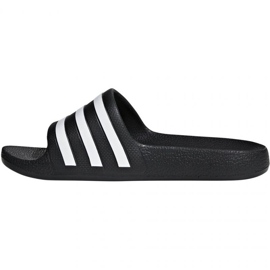 Chaussons Adidas Adilette Aqua K Jr F35556 le noir 1