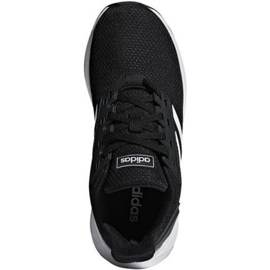 Chaussures Adidas Duramo 9 Jr BB7061 blanc noir 1