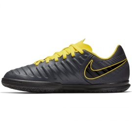 Chaussures d'intérieur Nike Tiempo Legend 7 Club Ic Jr AH7260-070 gris gris 1