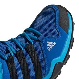 Chaussures adidas Terrex AX2R Mid Cp Jr BC0673 bleu multicolore 2