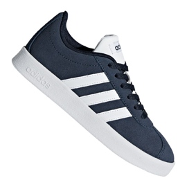 Chaussures Adidas Vl Court 2.0 Jr DB1828 bleu marine 1