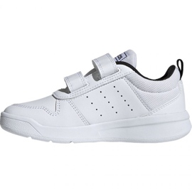 Chaussures Adidas Tensaur C EF1093 blanche 1 Chaussures Adidas Tensaur C EF1093 blanche 1