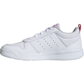 Chaussures Adidas Tensaur K Jr EF1088 blanc 1