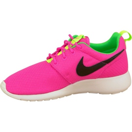 Nike Rosherun Gs W 599729-607 chaussures rose 1 Nike Rosherun Gs W 599729-607 chaussures rose 1