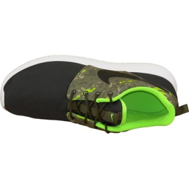 Chaussure Nike Roshe One Print Gs M 677782-008 le noir multicolore vert 2