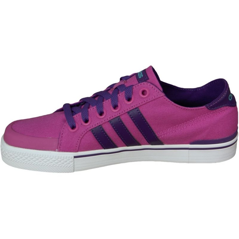 Chaussures Adidas Clementes K Jr F99281 rose 1