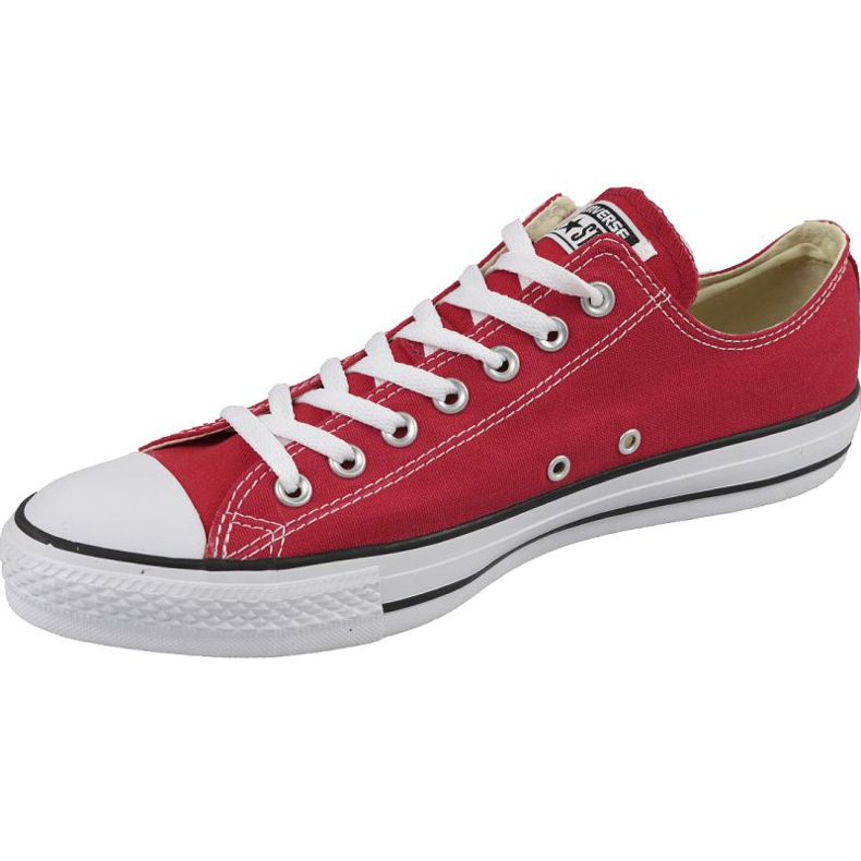 Converse C. Taylor All Star Ox Optique Rouge M M9696 1 Converse C. Taylor All Star Ox Optique Rouge M M9696 1