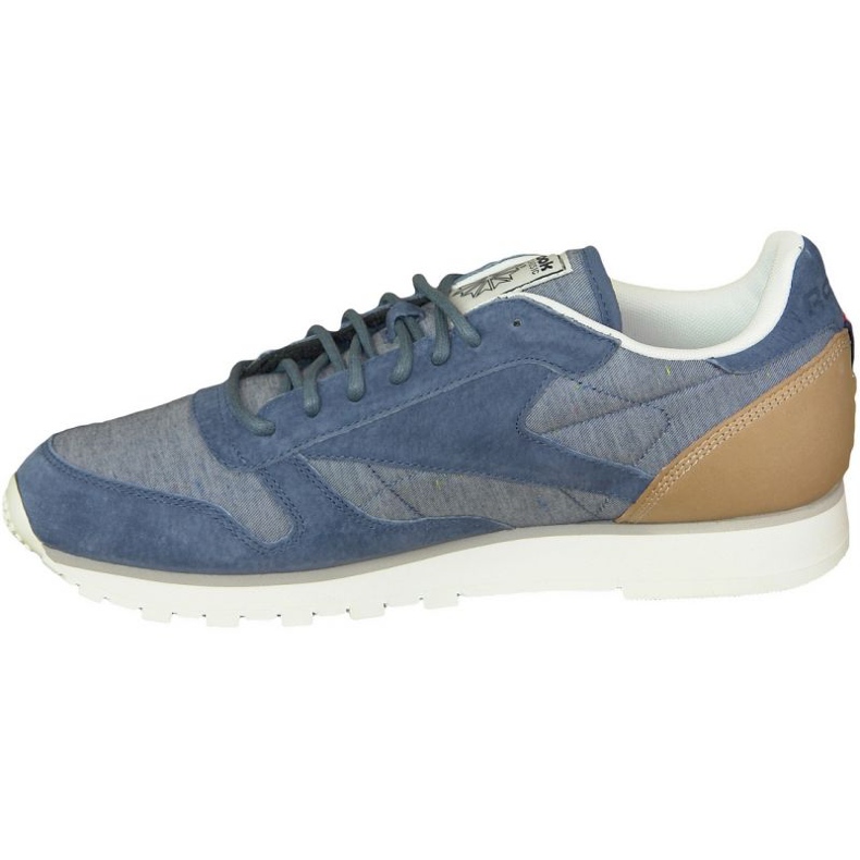 Reebok Cl Cuir Fleck M AQ9722 bleu 1
