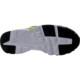 Nike Huarache Run Gs W 654275-017 chaussures le noir jaune 3