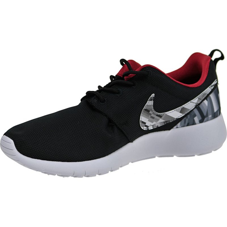 Nike Roshe One Print Gs W 677782-012 chaussures noir 1
