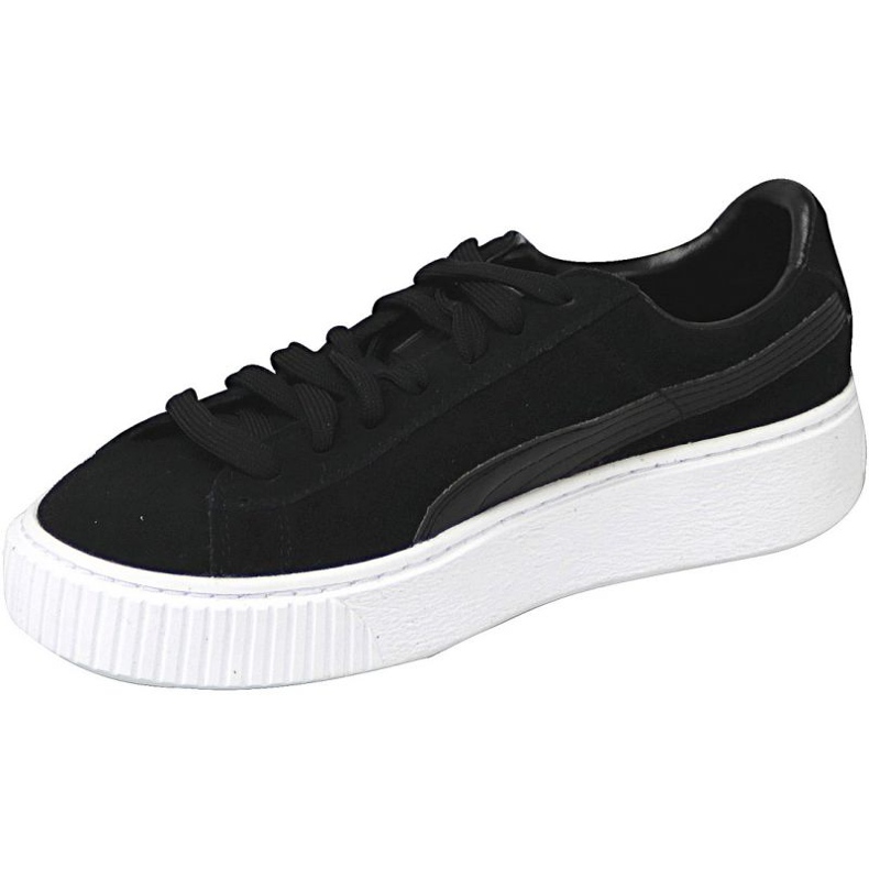 Puma Suede Platform Jr 363663 01 noir 1