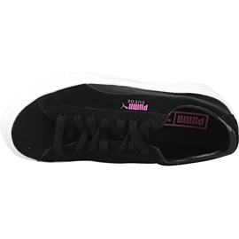 Puma Suede Platform Jr 363663 01 le noir 2