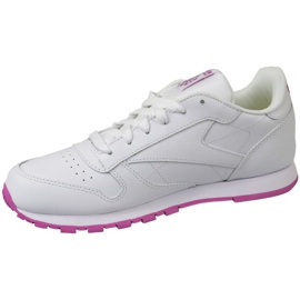 Chaussures Reebok Classic Cuir BS8044 blanche 1