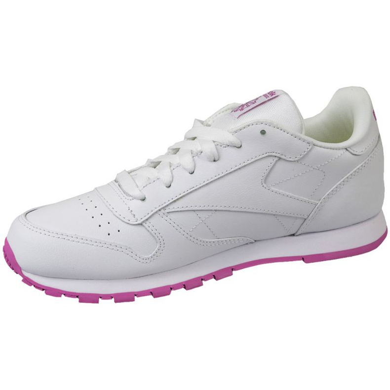 Chaussures Reebok Classic Cuir BS8044 blanc 1