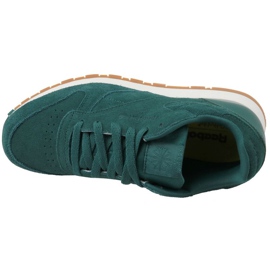 Reebok Cl Cuir Sg JRCM9079 vert 2
