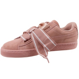 Puma Suede Heart Satin Ii W 364084-03 rose 1 Puma Suede Heart Satin Ii W 364084-03 rose 1