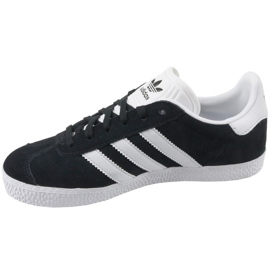 Chaussures Adidas Gazelle Jr BB2502 le noir 1 Chaussures Adidas Gazelle Jr BB2502 le noir 1