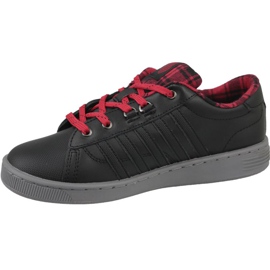 K-Swiss Hoke Plaid 85111-050 Chaussures le noir 1