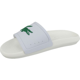 Lacoste Croco Slide 119 1M 737CMA0018082 blanche 1