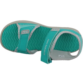 Sandales New Balance Jr.K2004GRG bleues vert 2