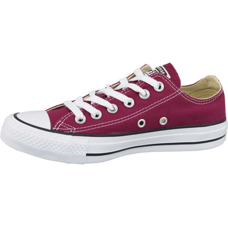 Chaussures Converse Chuck Taylor All Star Ox M9691C bordeaux rouge 1