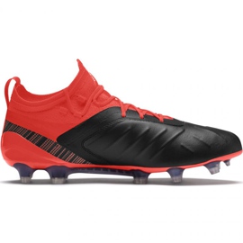 Chaussures de football Puma One 5.1 Fg Ag M 105578 01 multicolore le noir 1