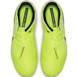 Chaussures de football Nike Phantom Venom Elite Fg Jr AO0401-717 jaune jaunes 1