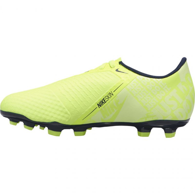 Chaussures de football Nike Phantom Venom Academy Fg Jr AO0362-717 jaune jaunes 1