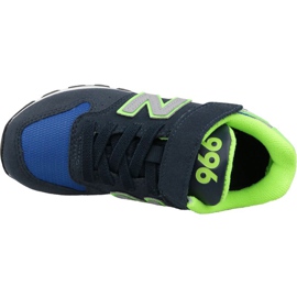 Chaussures New Balance Jr YV996DN bleu multicolore 2